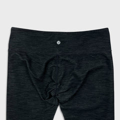 Lululemon Wunder Under Pants Womens Size 10 Black Mid Rise Yoga Leggings