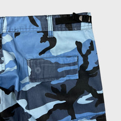 Vintage Y2K Rothco BDU Pants Mens 38x32 Blue Camouflage Military Army Tactical Cargo Trouser