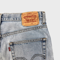 Vintage Y2K Levi's Jeans Mens 32x30 Blue Relaxed Fit Light Wash Baggy Faded Distressed Denim Pants