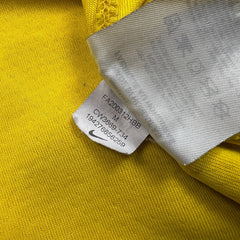 Nike LeBron James #23 Lakers Jersey Mens Medium Yellow NBA Swingman Icon Edition Basketball