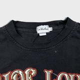 Vintage Y2K Ride Loud American Motor T Shirt Mens 2XL Black Faded Motorcycle Tee