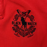 Vintage 90s Polo Ralph Lauren Shirt Mens Large Red Blackwatch Pony Polo Team