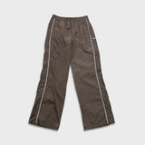 Nike Sportswear Track Pants Mens Medium Brown Swoosh Relaxed Athletic