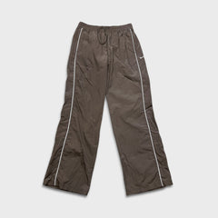 Nike Sportswear Track Pants Mens Medium Brown Swoosh Relaxed Athletic
