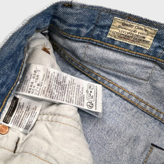 Levi's 501 Jeans Mens 29x32 Blue Original Fit Straight Light Wash Denim Pants
