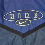 Vintage 90s Nike Sportswear Jacket Mens Medium Blue Swoosh Full Zip Coat