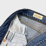 Levi's Skinny Taper Jeans Mens 36x32 Blue Medium Wash Skinny Taper Stretch Denim Pants