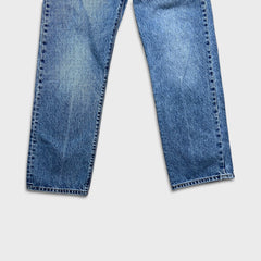 Levi's 501 '90s Style Jeans Womens 27x30 Blue Original Fit Straight Medium Wash Denim Pants