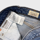 Levi's 512 Jeans Mens 30x30 Blue Slim Taper Medium Wash Distress Stretch Denim Pants