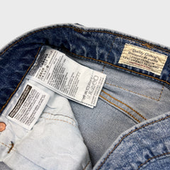 Levi's 512 Jeans Mens 30x30 Blue Slim Taper Medium Wash Distress Stretch Denim Pants