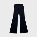 Lululemon Groove Pant Womens Size 4 Long Black Flare Leg Relaxed Yoga Leggings