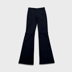 Lululemon Groove Pant Womens Size 4 Long Black Flare Leg Relaxed Yoga Leggings