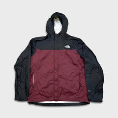 The North Face Jacket Mens Large Red Dryvent Lightweight Hooded Windbreaker