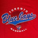Vintage 2003 Bulletin Toronto Blue Jays T Shirt Mens XL Red MLB Baseball Tee