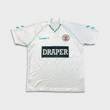 Vintage 1989/91 Hummel Southampton FC Away Shirt Mens Large White Draper Jersey