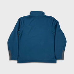 The North Face Fleece Mens Medium Blue Outdoor Full Zip Jacket