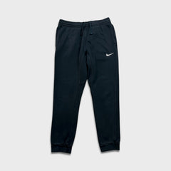 Nike Sportswear Sweatpants Mens Medium Black Swoosh Taper Leg Jogger