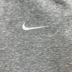 Nike Sportswear Hoodie Mens Medium Gray Swoosh Full Zip Hooded Sweater