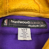 Vintage Y2K Reebok Los Angeles Lakers Hoodie Mens Large Purple NBA Hardwood Classics