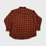 Vintage 90s Polo Jeans Co Ralph Lauren Shirt Mens Large Red Plaid Flannel