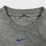 Nike Sportswear Duke University T Shirt Mens Medium Gray Center Swoosh NCAA Tee