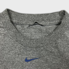 Nike Sportswear Duke University T Shirt Mens Medium Gray Center Swoosh NCAA Tee