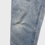 Vintage 90s Levi's 532 Jeans Mens 32x27 Blue Relaxed Taper Leg Light Wash Denim Pants