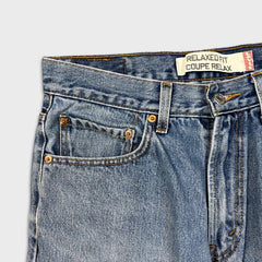 Vintage Y2K Levi's 550 Jeans Mens 32x27 Blue Relaxed Fit Straight Leg Medium Wash Baggy Denim Pants