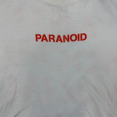 Anti Social Social Club x Undefeated Paranoid T Shirt Mens Medium White ASSC Tee