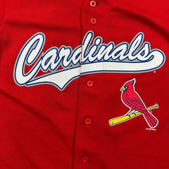 Vintage Y2K Mark McGwire #25 St Louis Cardinals Jersey Mens Medium Red MLB Baseball