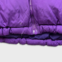 The North Face Jacket Womens Large Purple 700 Nuptse Down Full Zip Puffer Bomber