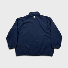 Vintage Y2K Nautica Competition Fleece Mens 2XL Blue 1/4 Zip Pullover Jacket