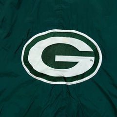 Vintage 90s Apex One Pro Line Green Bay Packers Jacket Mens Large Green NFL Football Coat