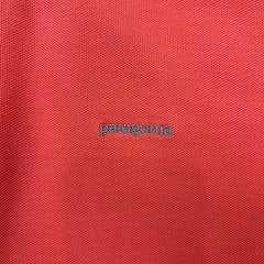 Patagonia Shirt Mens Large Pink Organic Casual Preppy Pique Short Sleeve