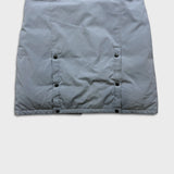 Canada Goose Kensington Parka Womens Medium Gray Down Real Coyote Fur Coat 2506L