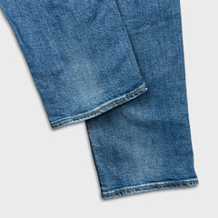 Levi's 511 Jeans Mens 33x32 Blue Slim Fit Mid Rise Light Wash Stretch Denim Pants