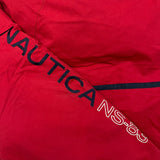 Nautica Jacket Mens XL Red NS-83 Reverisble Puffer Down Full Zip Outdoor Coat