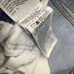 Levi's 516 Jeans Mens 36x34 Blue Slim Straight Leg Light Wash Denim Pants