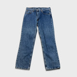 Levi's 516 Jeans Mens 34x30 Blue Slim Straight Leg Medium Wash Denim Pants