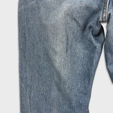 Vintage Y2K Levi's 516 Jeans Mens 34x30 Blue Slim Fit Straight Leg Light Wash Denim Pants