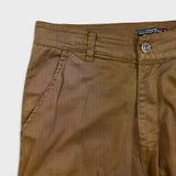 Simons Pants Mens 32x28 Brown Stretch Utility Taper Leg Cargo