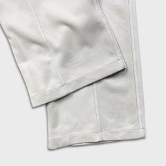 Lululemon Relaxed Fit Super-High Rise Jogger Womens Size 4 White French Terry