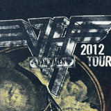 Vintage 2012 Van Halen A Different Kind Of Truth Tour T Shirt Mens XL Black Rock Band Tee