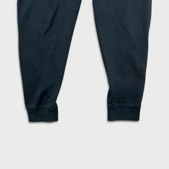Nike Sportswear Sweatpants Mens Large Black Swoosh Taper Leg Jogger