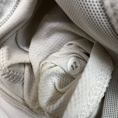 Lululemon Winter Sprinter Hoodie Womens Size 12 White 1/2 Zip Hooded Sweater