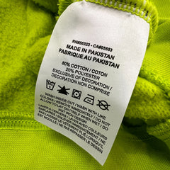 Nike Sportswear Sweatshirt Womens Medium Green Swoosh Cropped Pullover Crewneck