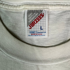 Vintage 1994 Sports Fans On Strike T Shirt Mens Large White Enough Is Enough Tee