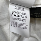 Versace T Shirt Mens Medium White Spell Out Medusa Logo Short Sleeve Tee