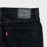 Levi's 511 Jeans Mens 36x32 Black Slim Fit Mid Rise Dark Wash Stretch Denim Pants