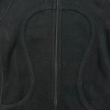 Lululemon Scuba Hoodie Womens Size 8 Black Full Zip Sports Hooded Sweater